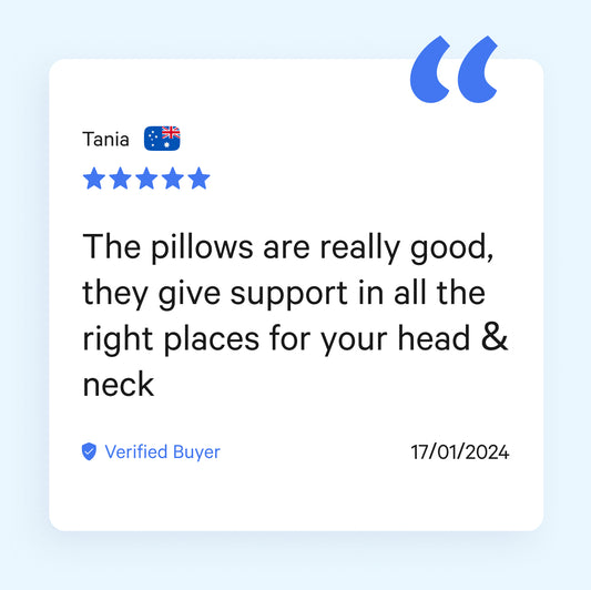 Side Sleeper Pillow - Neck & Shoulder Support. Derila