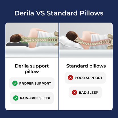 Side Sleeper Pillow - Neck & Shoulder Support. Derila
